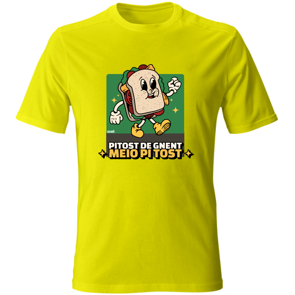 T-Shirt Unisex PITOST DE GNENT MEIO PI TOST
