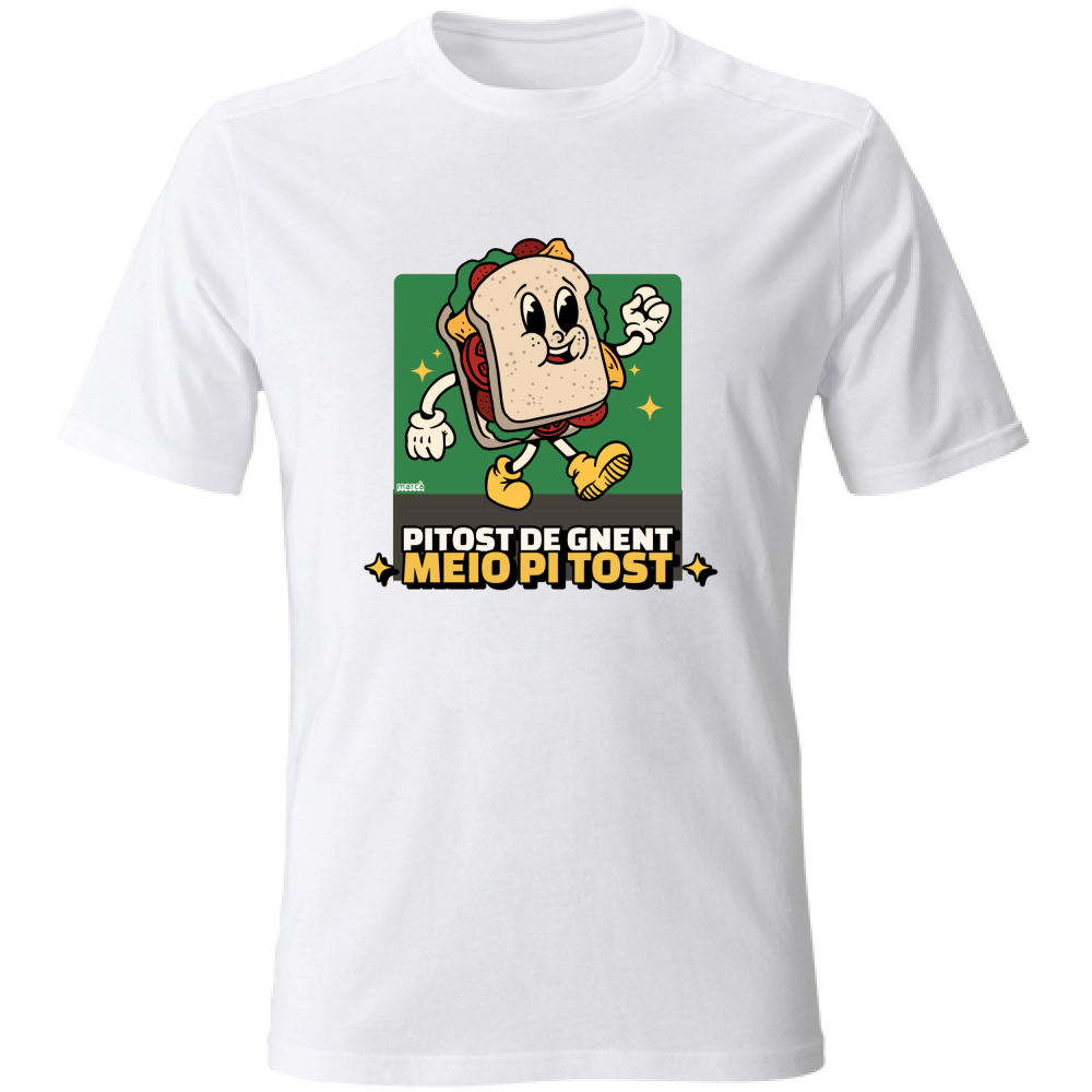 T-Shirt Unisex PITOST DE GNENT MEIO PI TOST