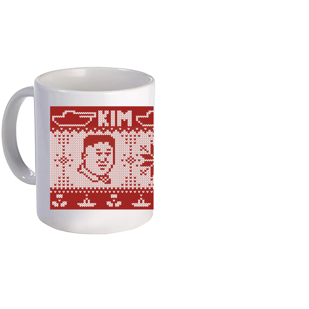 Tazza Kim Natale Rossa