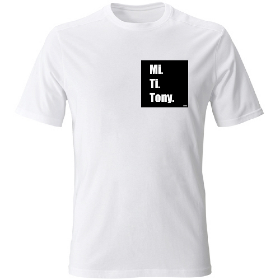 T-Shirt Unisex MI TI E TONY