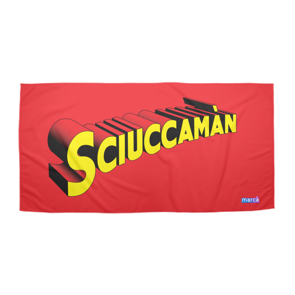 Telo Mare Sciuccamàn rosso