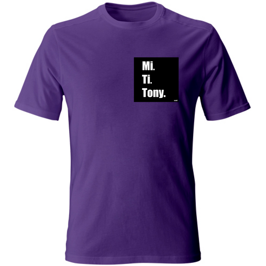 T-Shirt Unisex MI TI E TONY