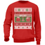Felpa Rossa Unisex Sfida di Natale