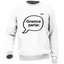 Felpa Unisex Gnanca Parlar scritta nera