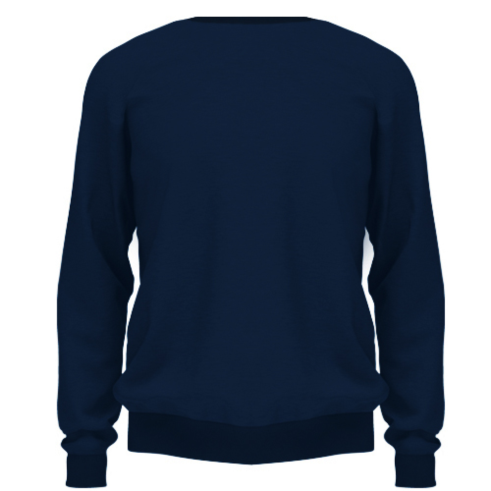 Felpa Blu Unisex Natale Kim