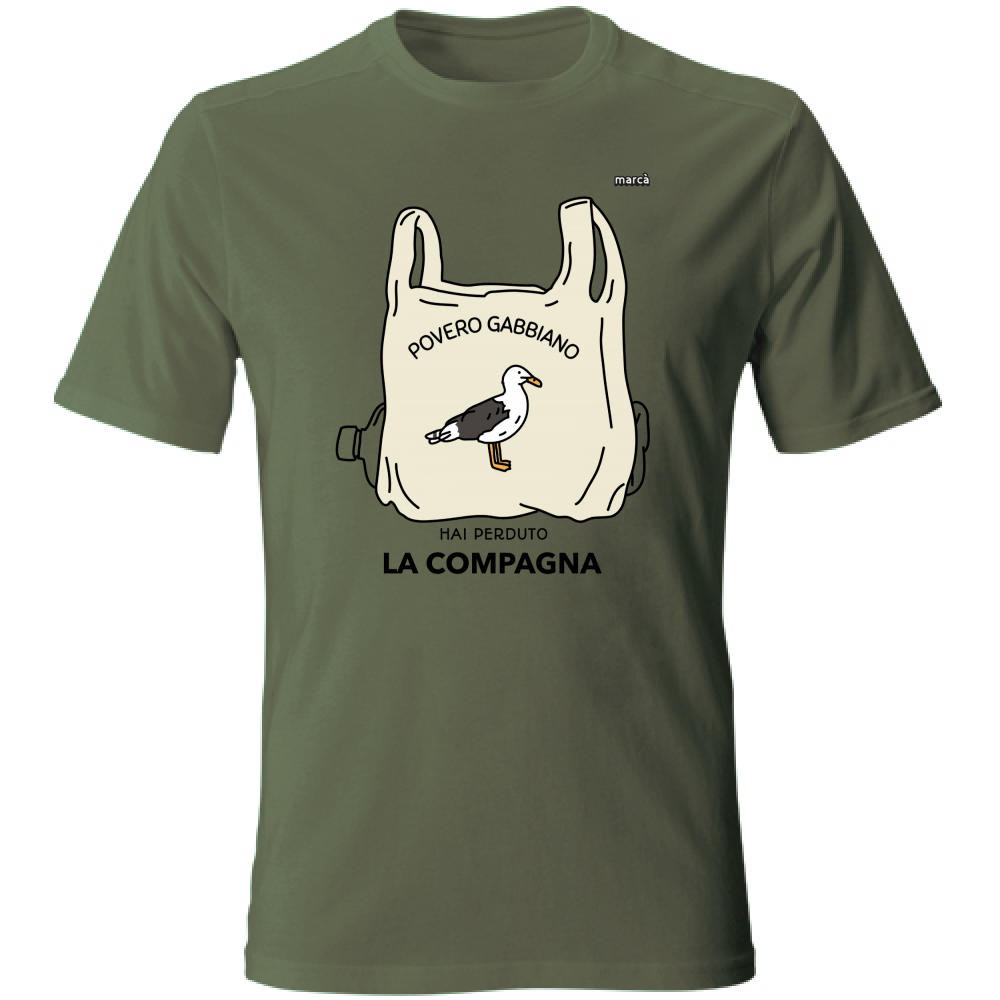 T-Shirt Unisex Povero Gabbiano