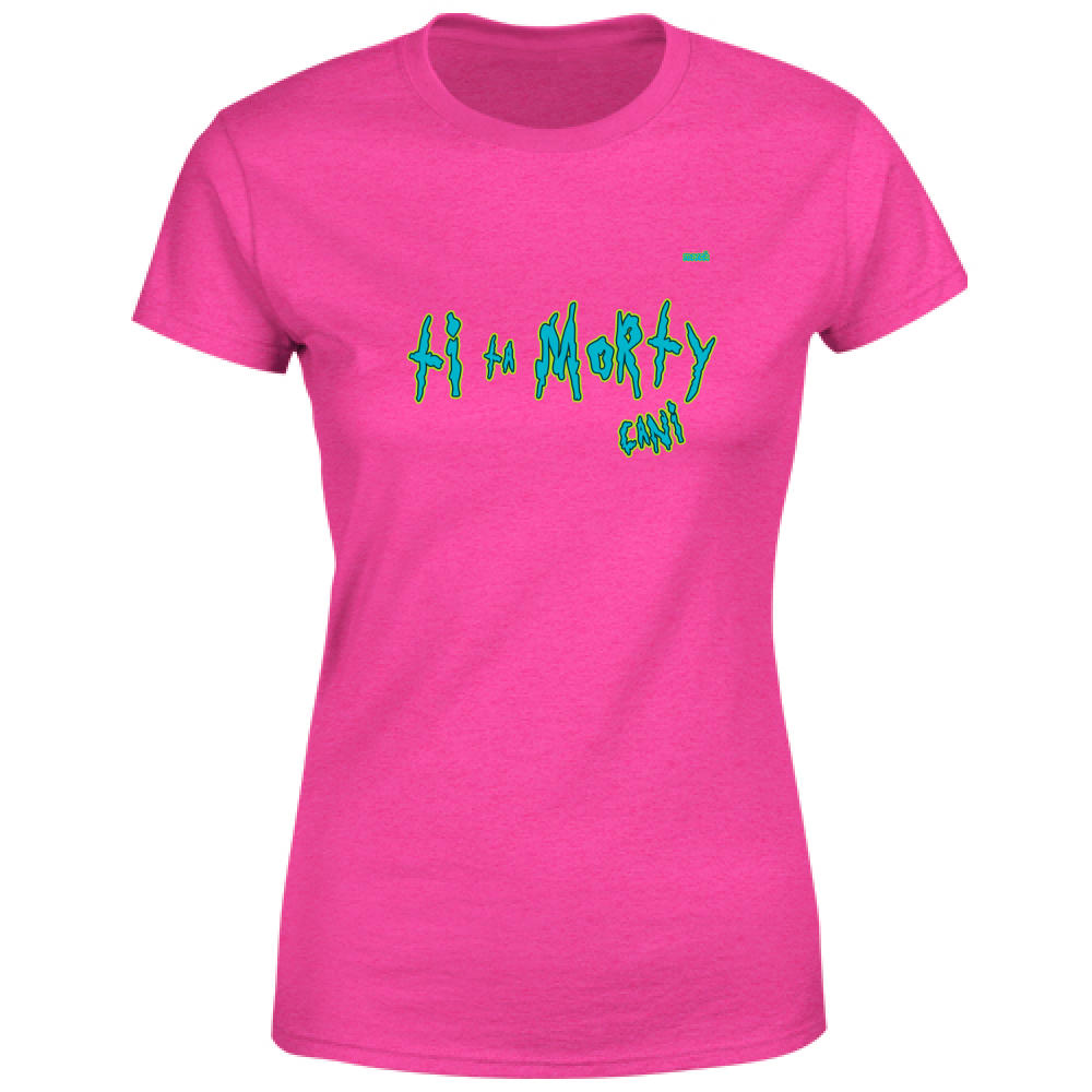T-Shirt Donna TI TA MORTY CANI