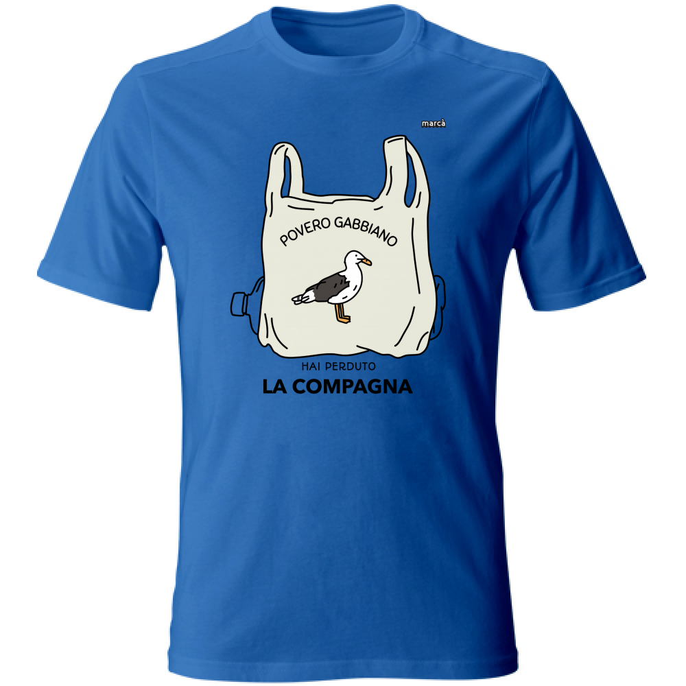T-Shirt Unisex Povero Gabbiano