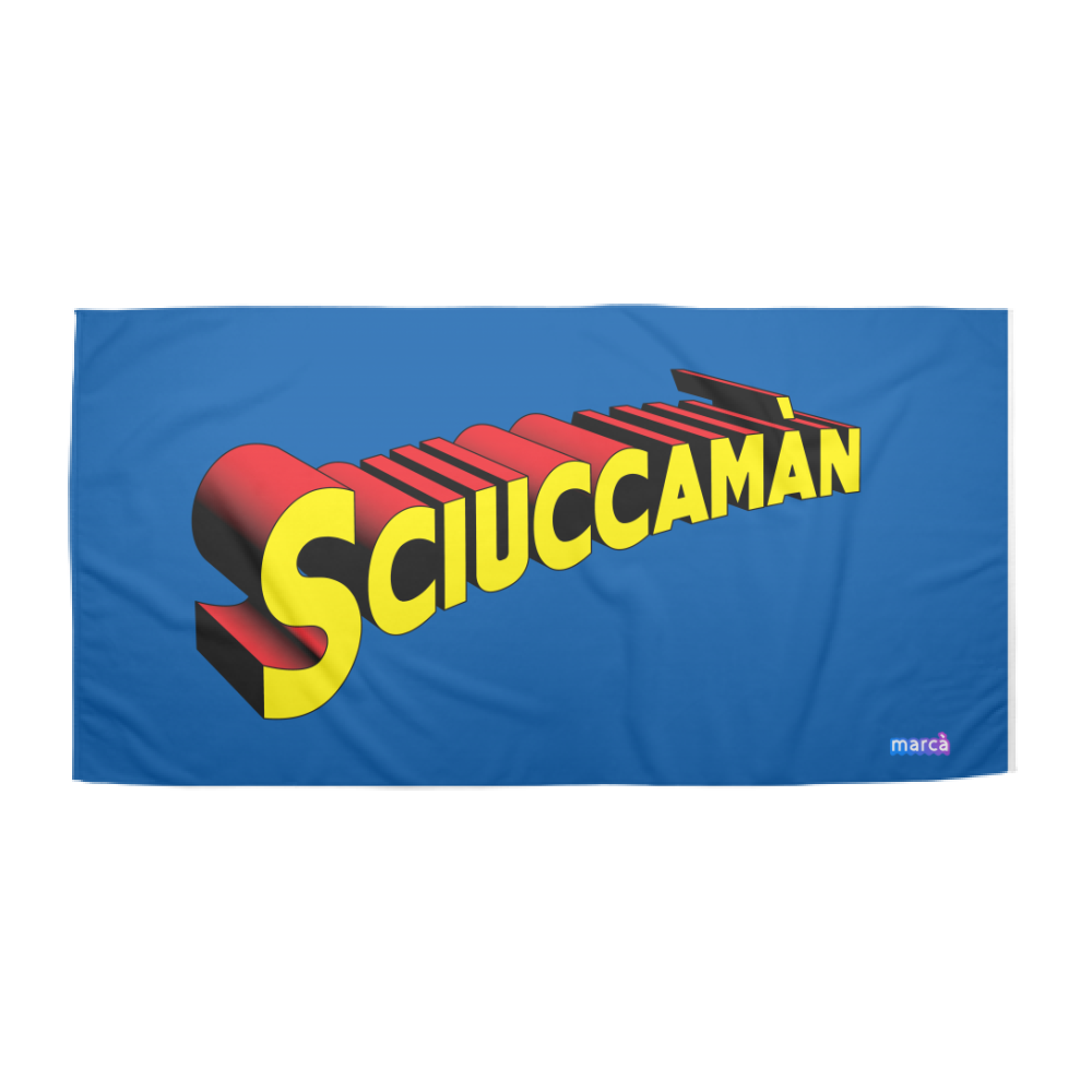 Telo Mare Sciuccamàn blu