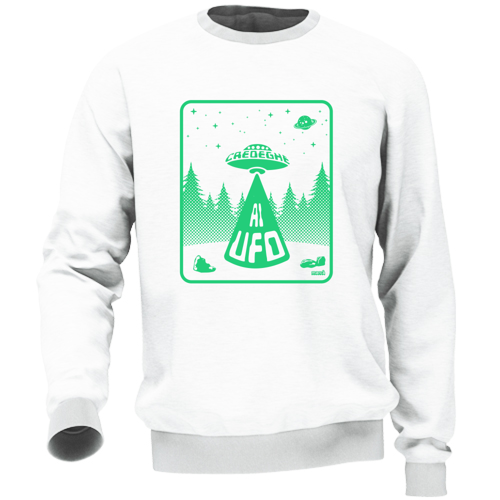 Felpa Unisex CREDEGHE AI UFO