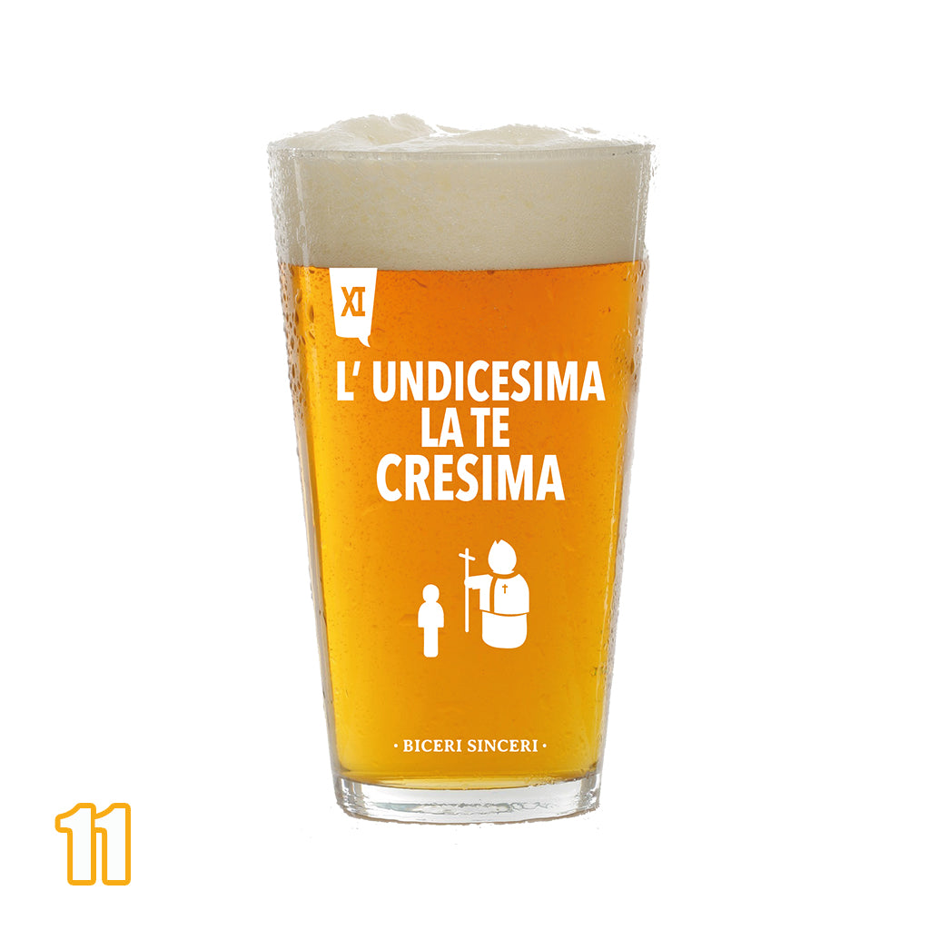 CONFEZIONE BICERI SINCERI DA BIRRA (56 CL) da n.1 a n.12 (12 PZ)