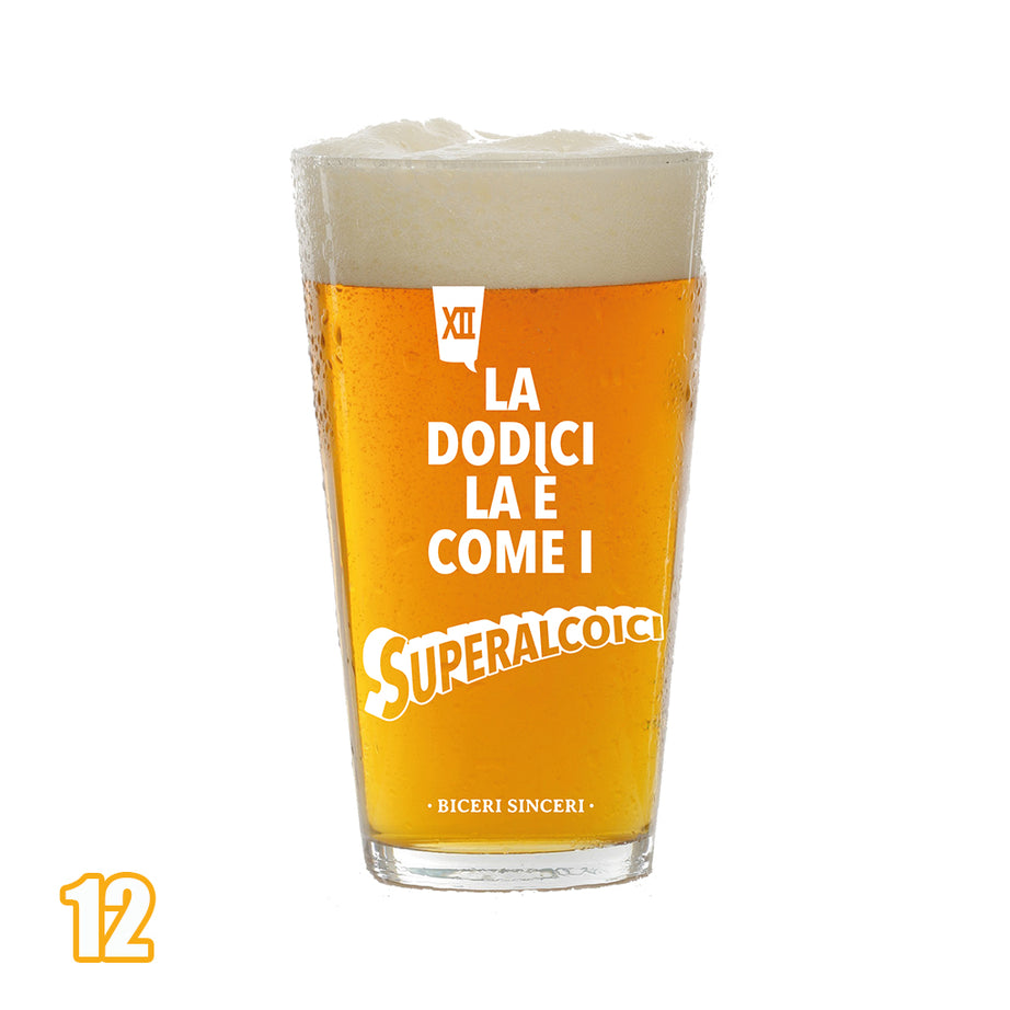 CONFEZIONE BICERI SINCERI DA BIRRA (56 CL) da n.7 a n.12 (6 PZ)