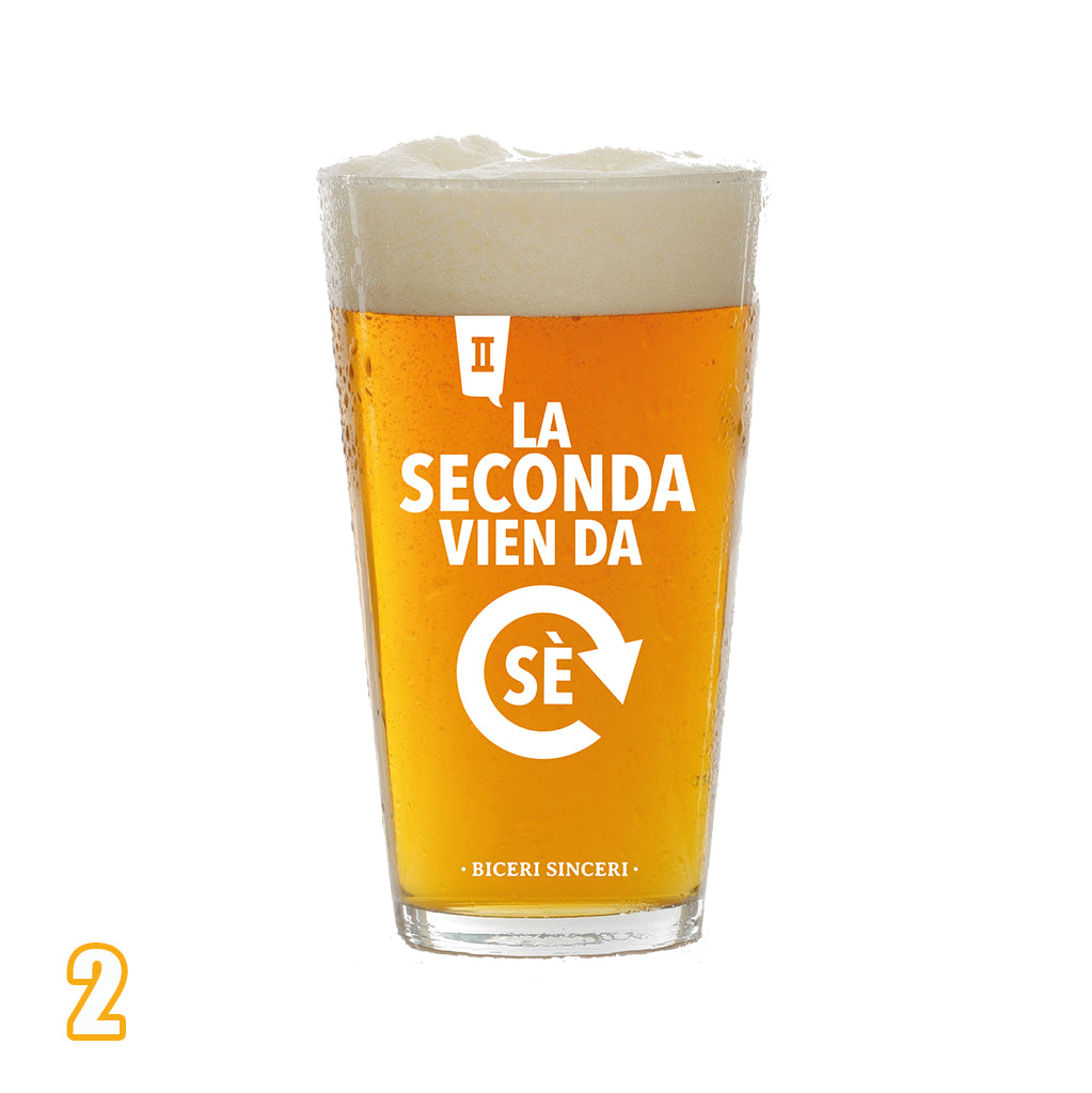CONFEZIONE BICERI SINCERI DA BIRRA (56 CL) da n.1 a n.12 (12 PZ)