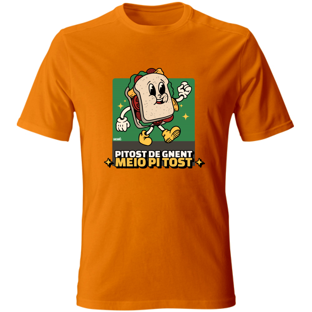 T-Shirt Unisex PITOST DE GNENT MEIO PI TOST