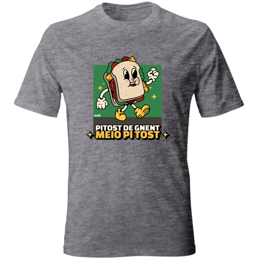 T-Shirt Unisex PITOST DE GNENT MEIO PI TOST