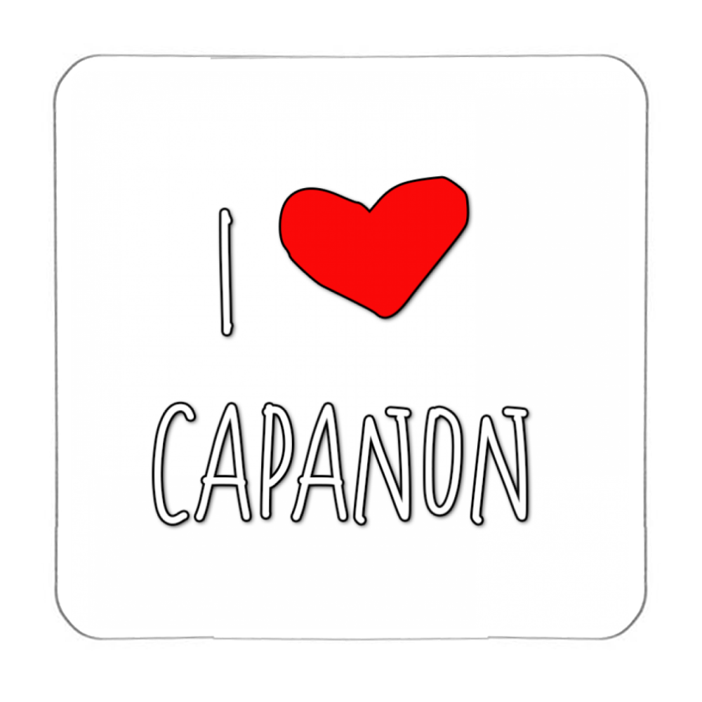 CALAMITA I LOVE CAPANON BIANCA Immagine secondaria del prodotto