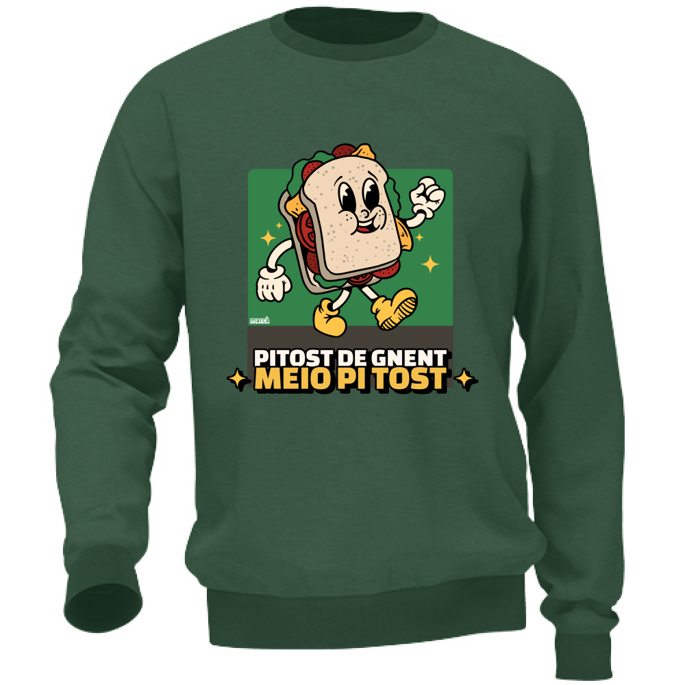 Felpa Unisex PITOST DE GNENT MEIO PI TOST
