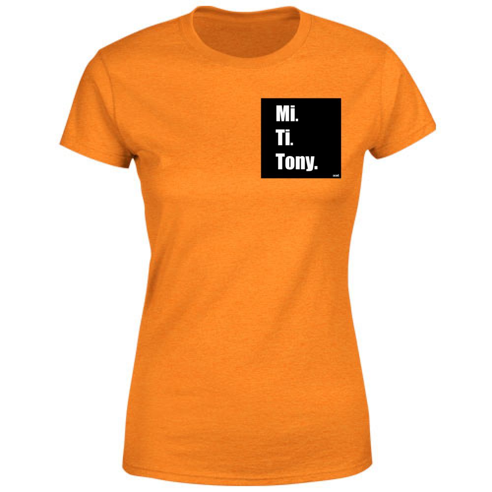 T-Shirt Donna MI TI E TONY