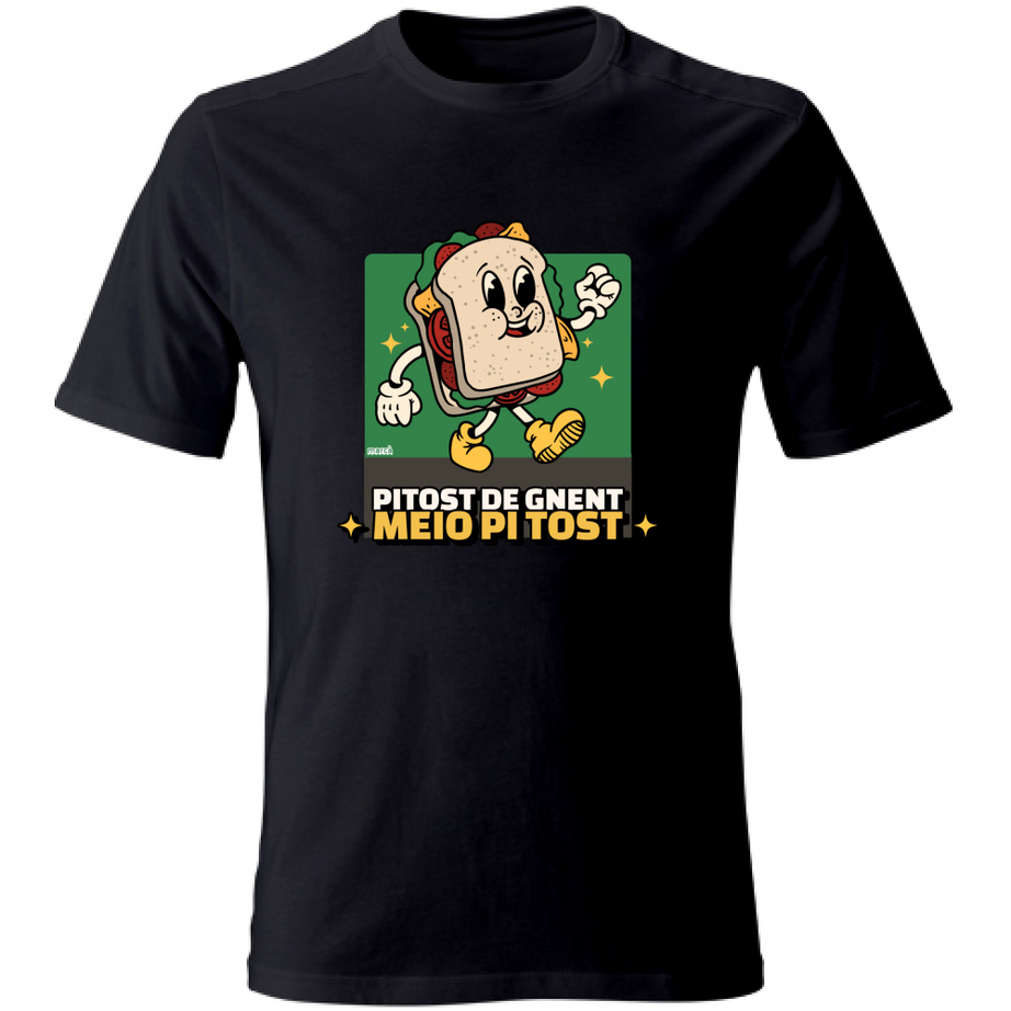 T-Shirt Unisex PITOST DE GNENT MEIO PI TOST