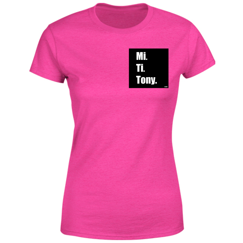 T-Shirt Donna MI TI E TONY