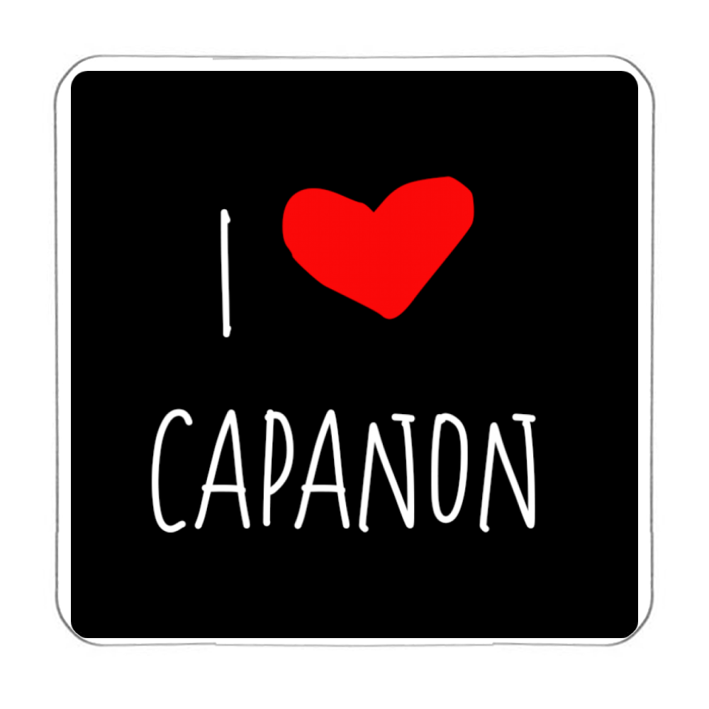 CALAMITA I LOVE CAPANON NERA Immagine secondaria del prodotto