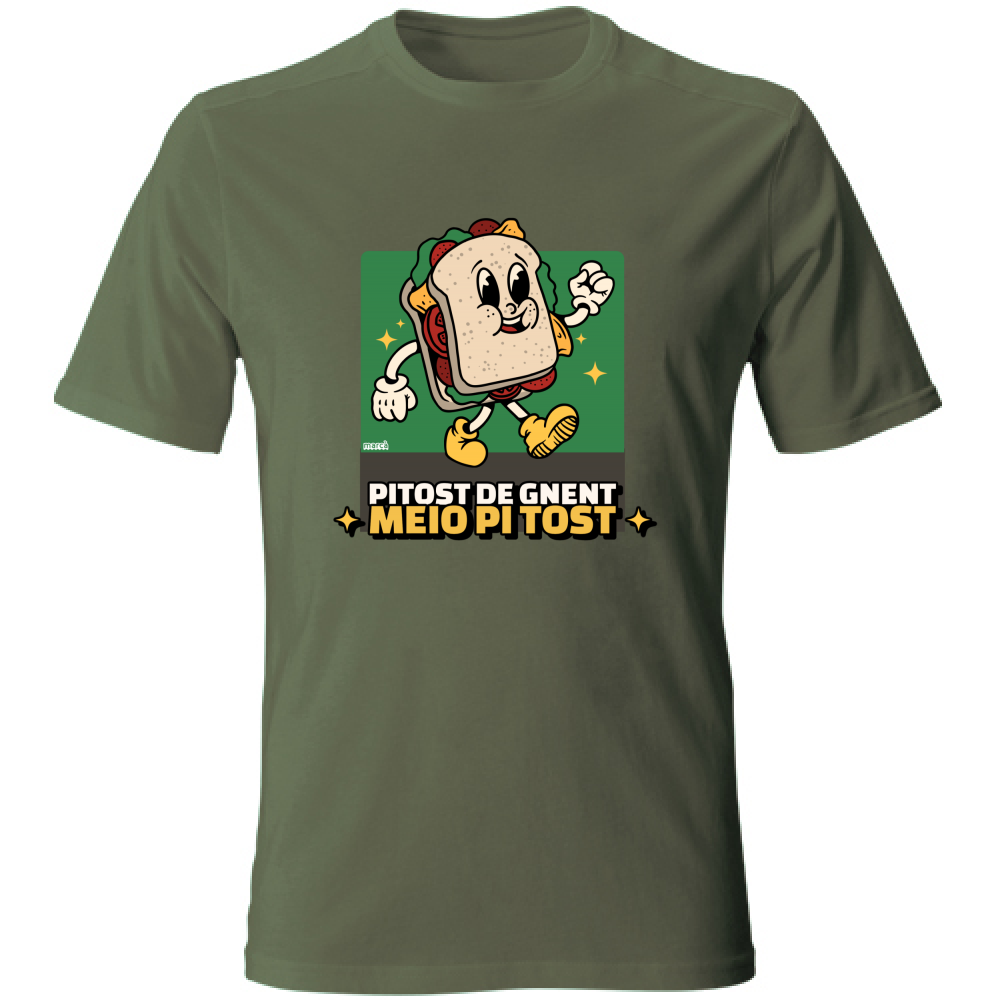 T-Shirt Unisex PITOST DE GNENT MEIO PI TOST