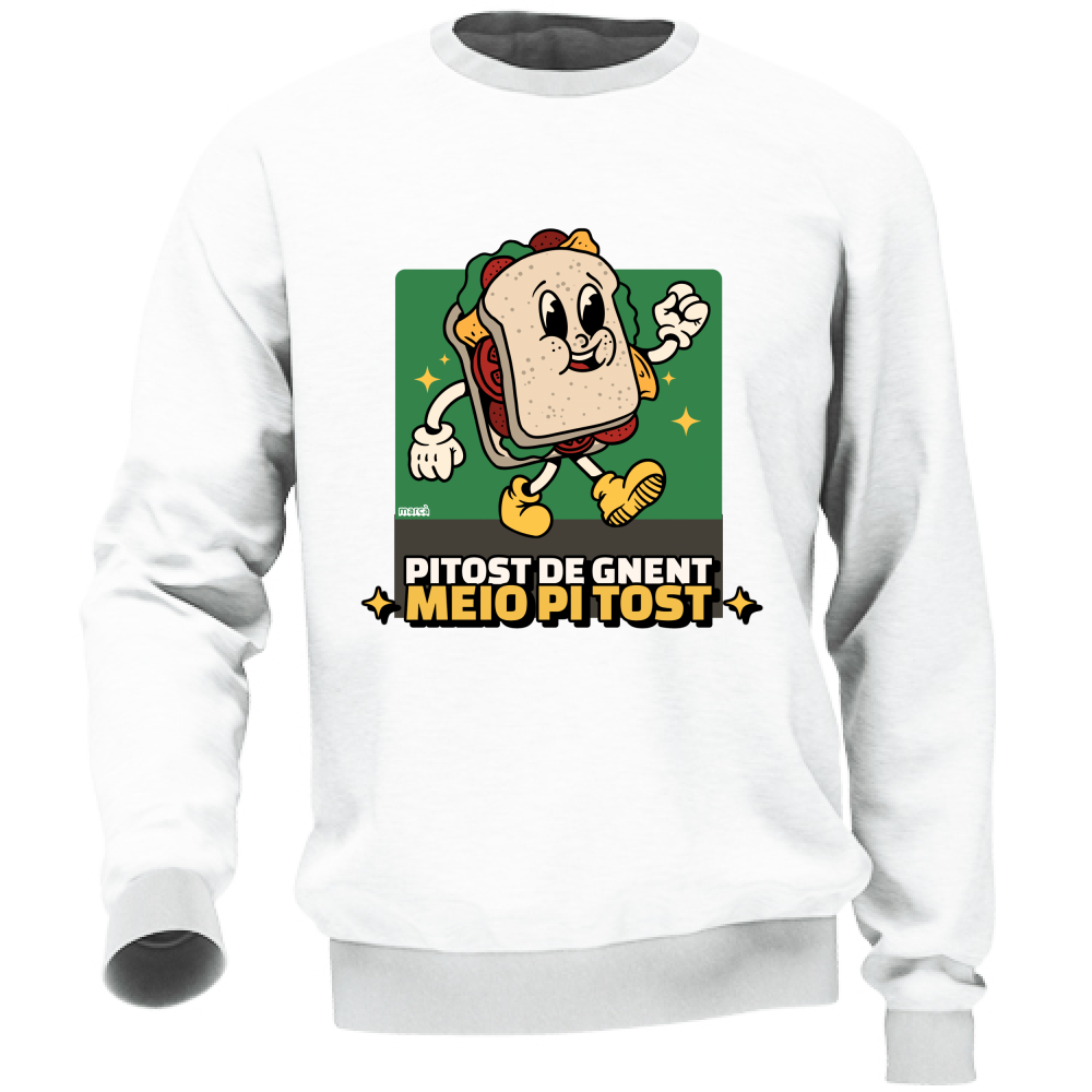 Felpa Unisex PITOST DE GNENT MEIO PI TOST