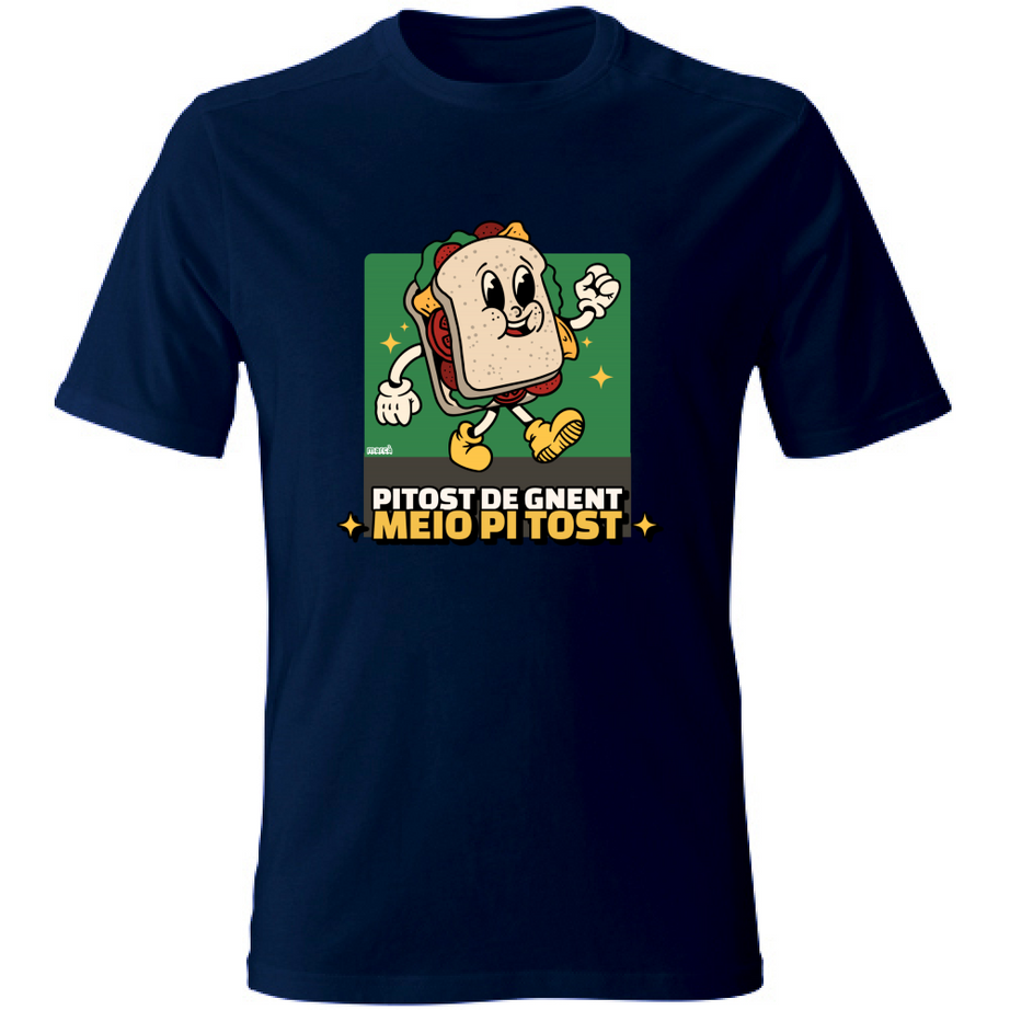 T-Shirt Unisex PITOST DE GNENT MEIO PI TOST