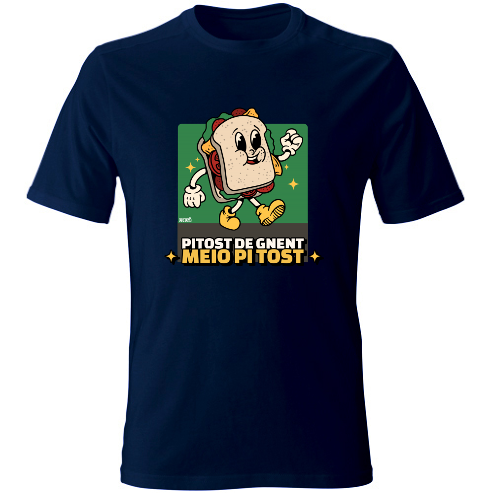 T-Shirt Unisex PITOST DE GNENT MEIO PI TOST