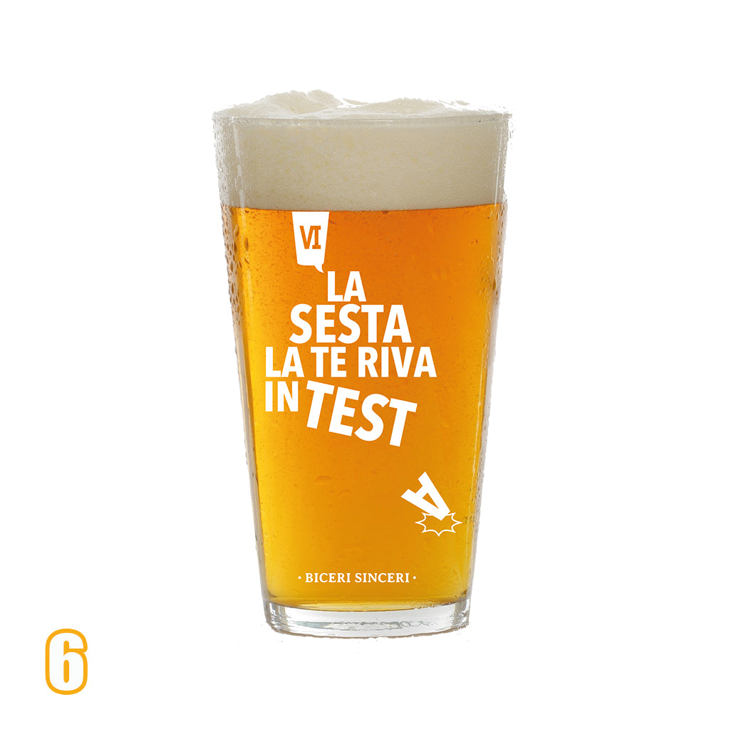 CONFEZIONE BICERI SINCERI DA BIRRA (56 CL) da n.1 a n.6 (6 PZ)