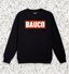 Felpa Nera Premium Bauco