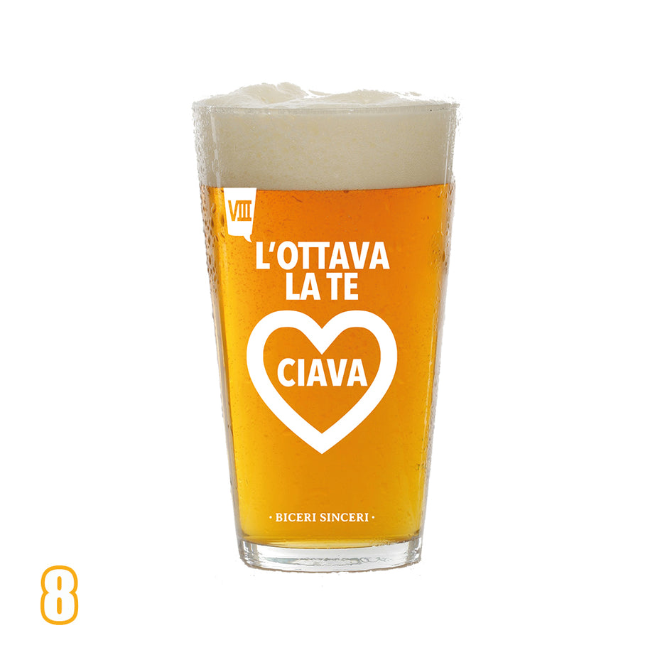 CONFEZIONE BICERI SINCERI DA BIRRA (56 CL) da n.7 a n.12 (6 PZ)