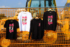 T-Shirt Nera V per VECIA DE SPADE