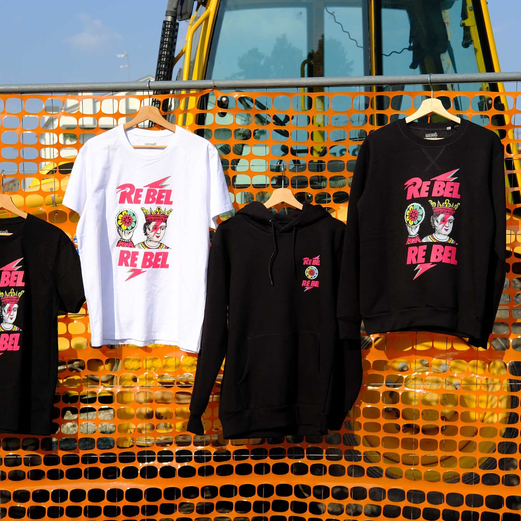 T-Shirt Bianca Re Bel Premium