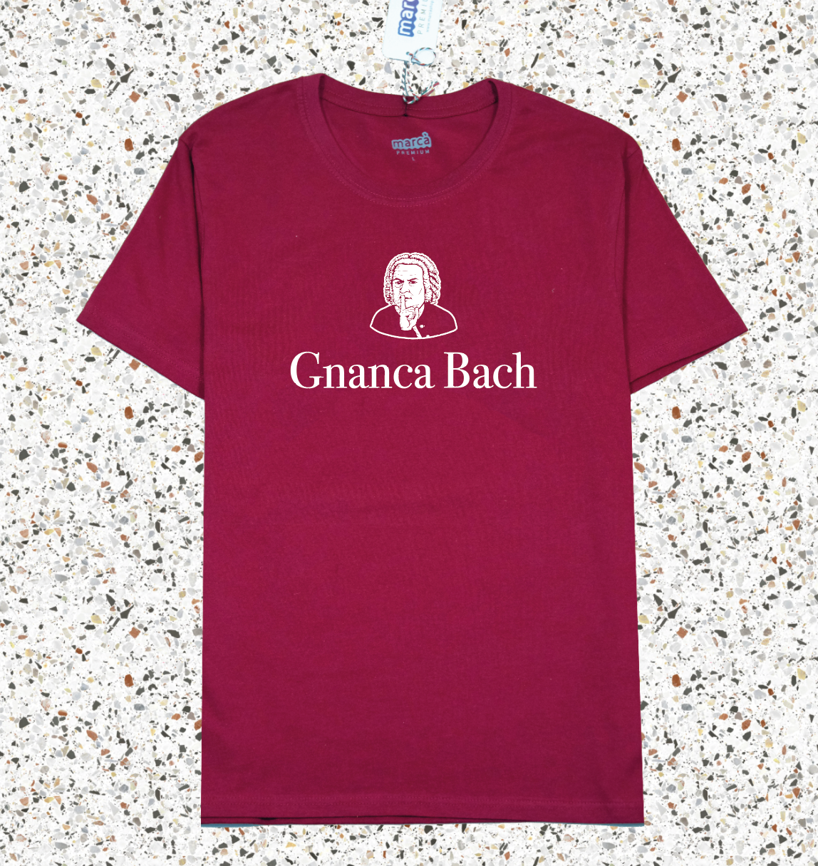 T-Shirt Bordeaux Gnanca Bach Premium