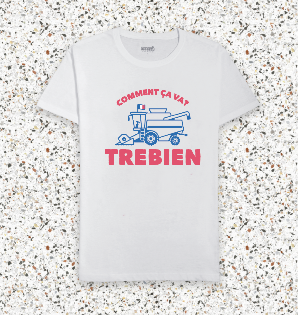 T-Shirt Bianca Premium Trebien