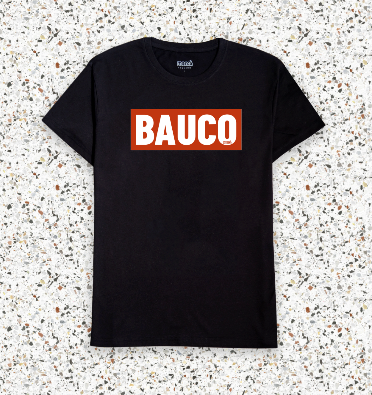 T-Shirt Nera Bauco Premium