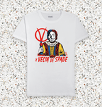 T-Shirt Bianca V per VECIA DE SPADE