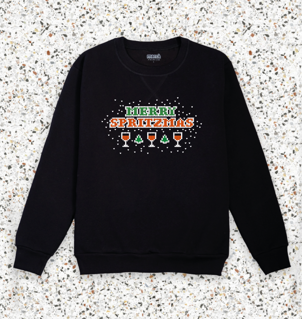 Felpa Marcà Premium MERRY SPRITZMAS Immagine principale del prodotto
