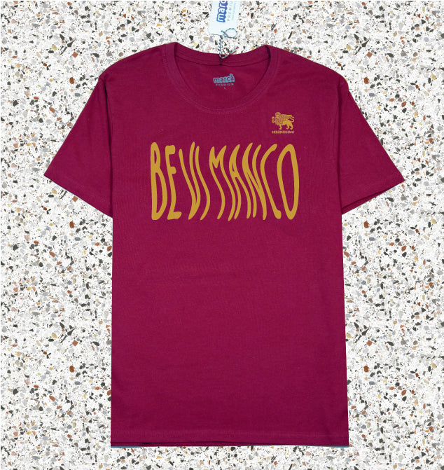 T-Shirt Bordeaux PREMIUM BEVI MANCO