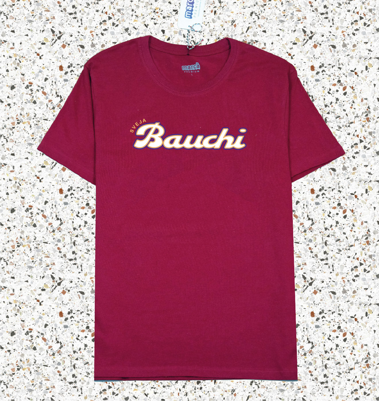 T-Shirt Bordeaux PREMIUM BAUCHI