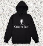 Felpa Nera con cappuccio Premium GNANCA BACH