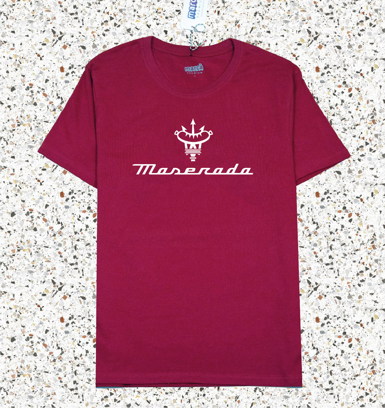 T-Shirt Bordeaux PREMIUM MASERADA