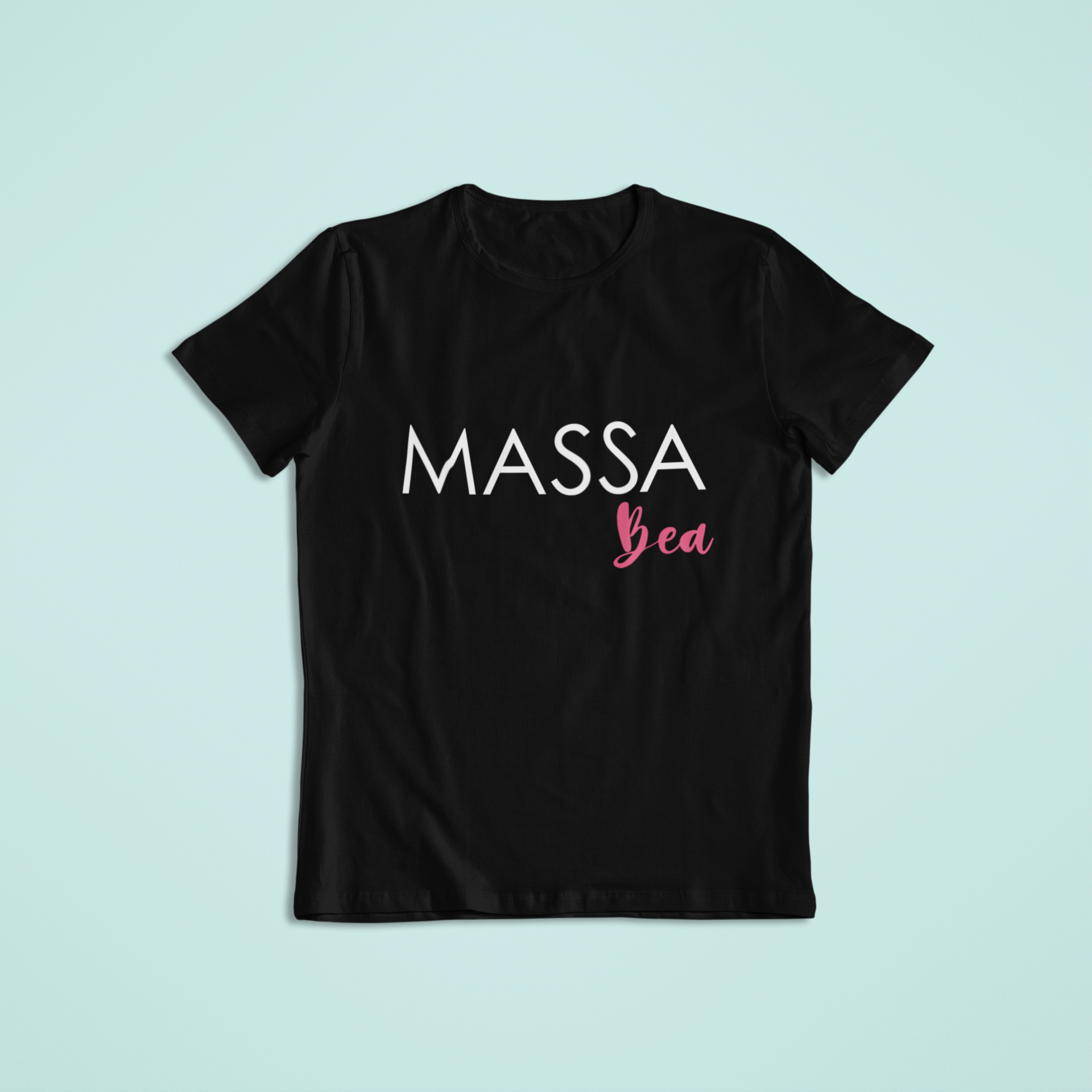 T-Shirt Nera Massa Bea Premium Immagine principale del prodotto