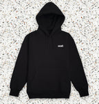 Felpa Nera con cappuccio Premium Capannone Beach