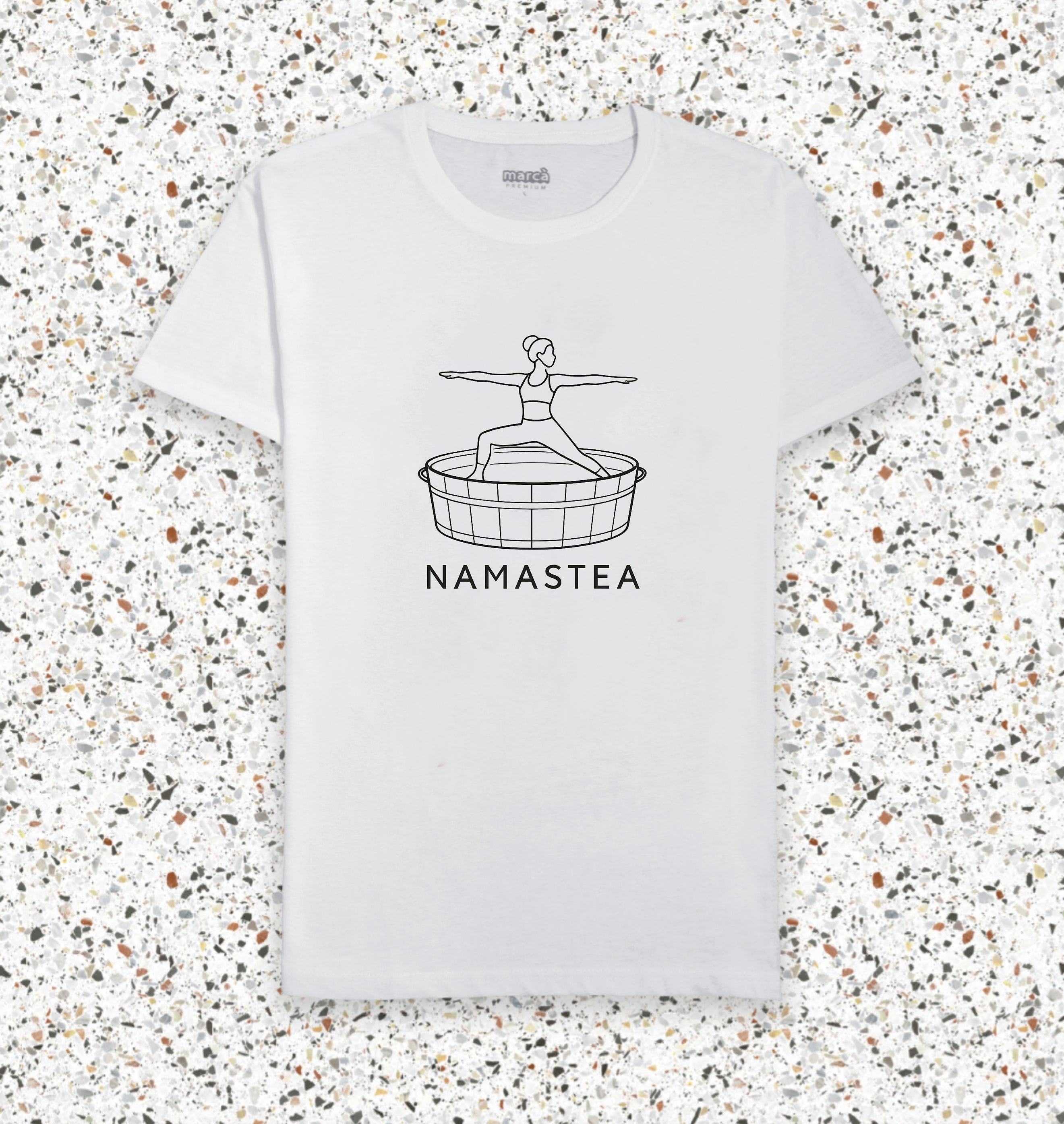 T-Shirt Bianca Premium Namastea