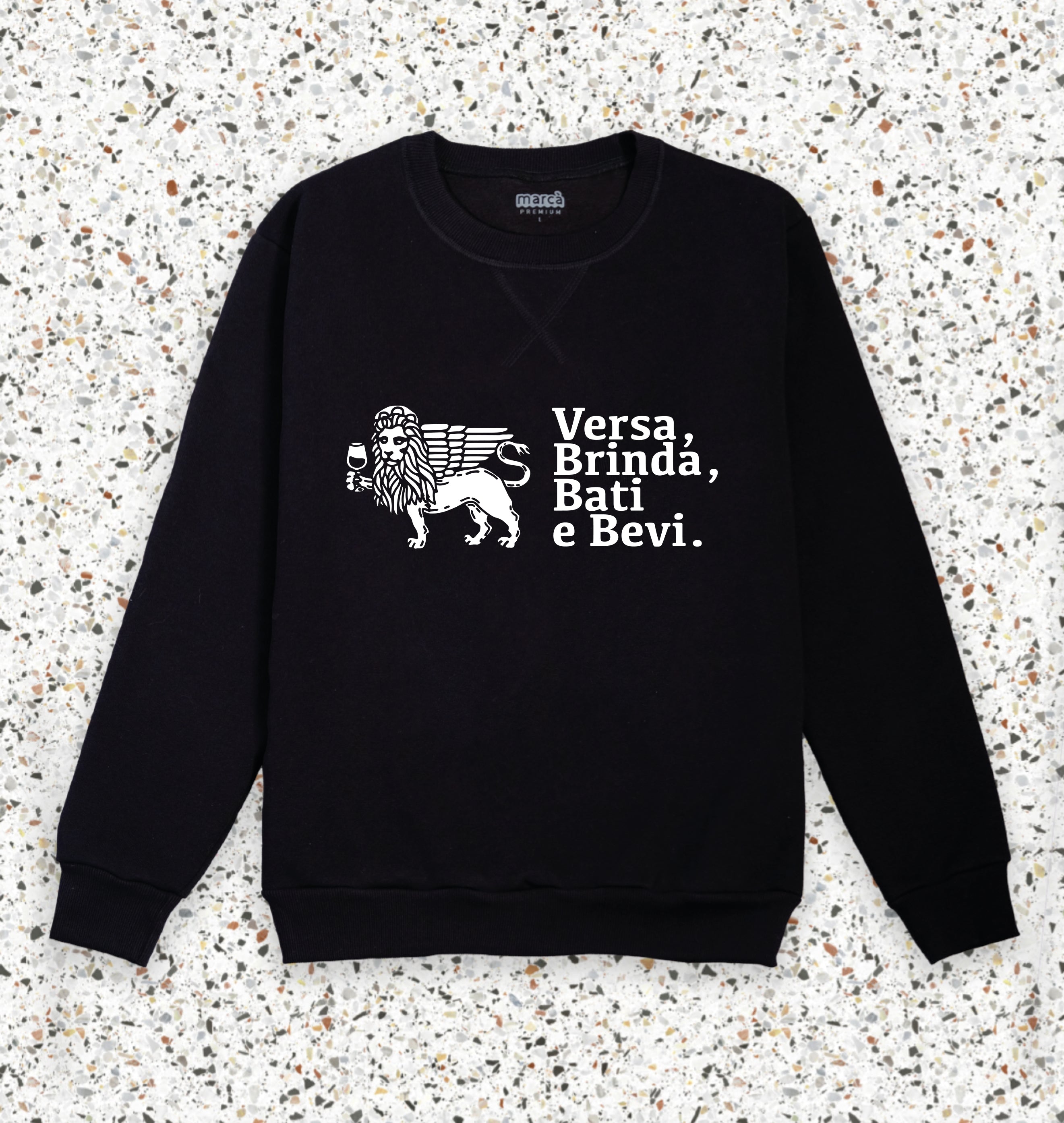 Felpa Marcà Premium Versa logo grande