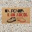 Zerbino in cocco 70x40 NA SCARPA E UN ZOCOL