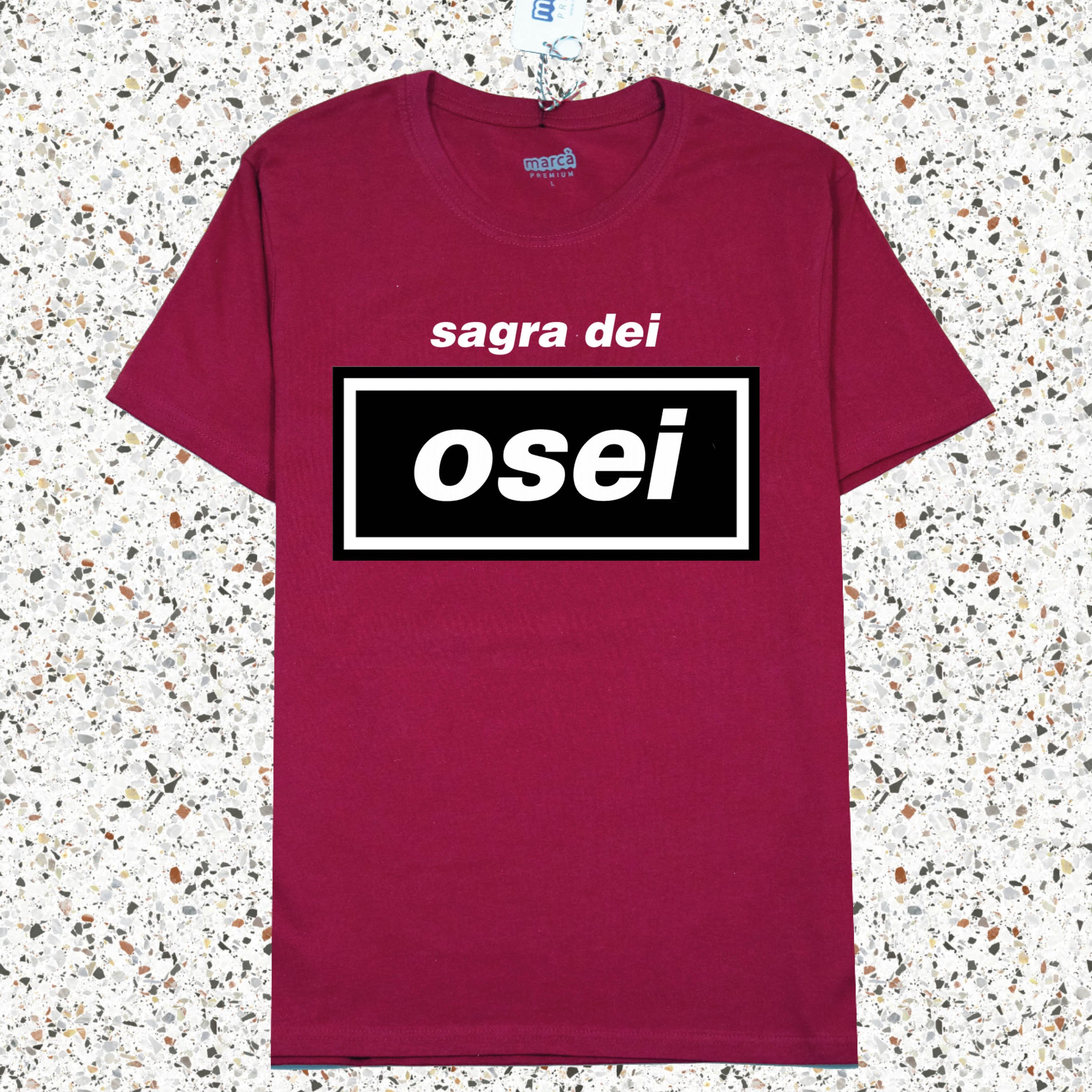 T-Shirt Bordeaux Premium Sagra dei Osei
