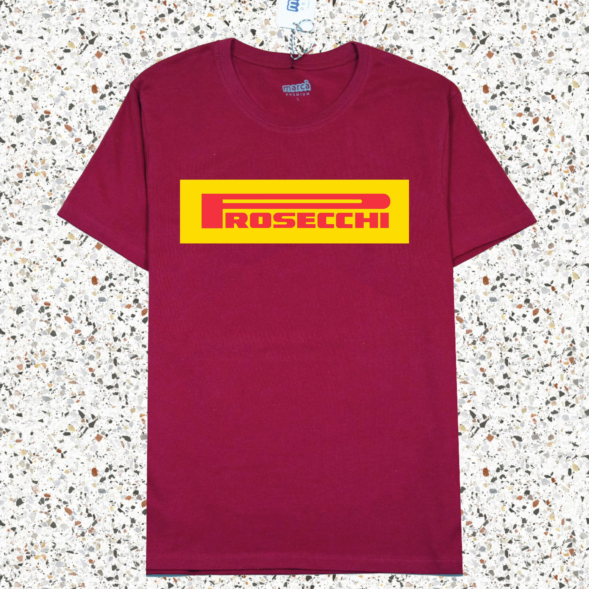 T-Shirt Bordeaux Premium Prosecchi